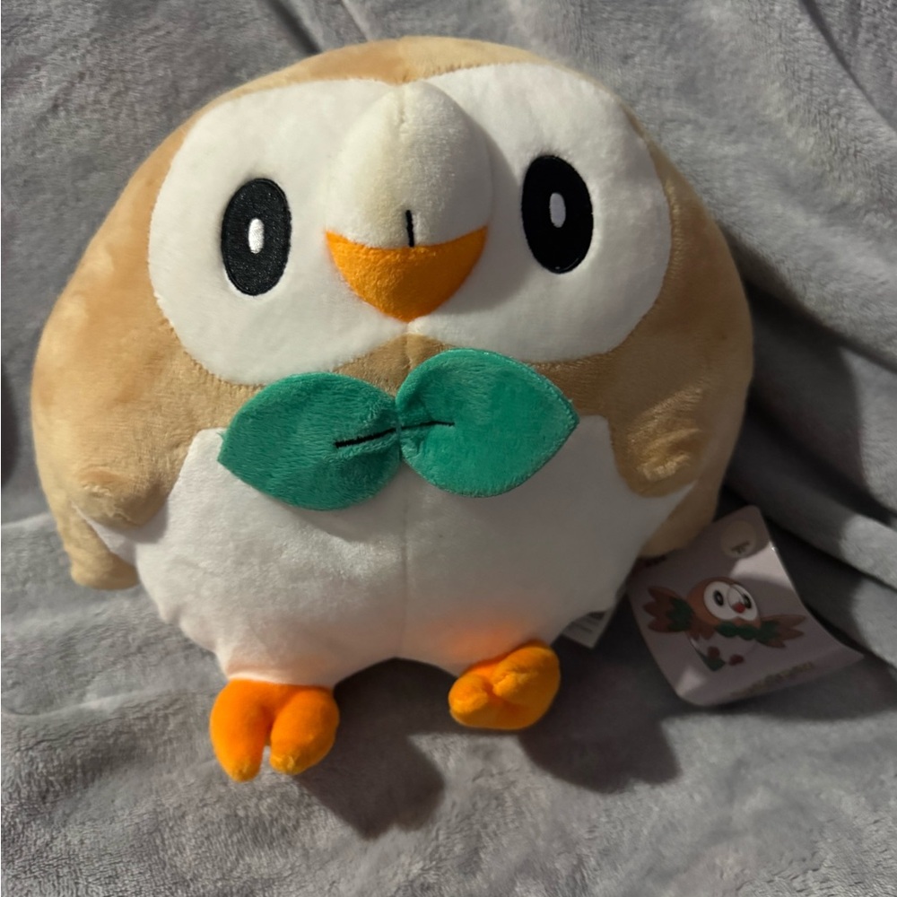 Official Pokemon Rowlet Plush